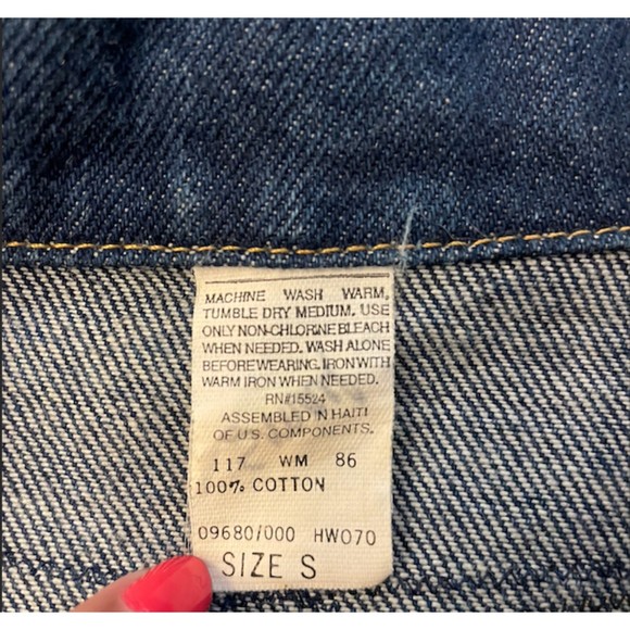 Denim and Suede Southwest Jacket - Sz S - Picture 13 of 13